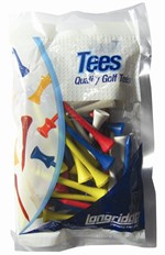 LONGRIDGE Assorted Wooden Tees 53mm x40